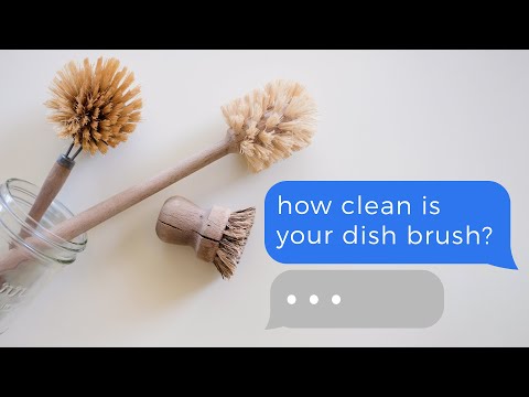 How To Clean and Disinfect a Dish Brush