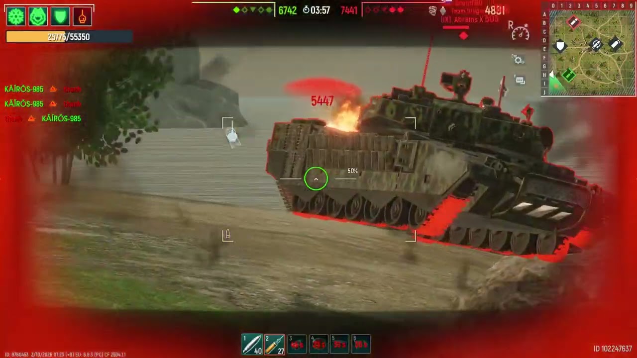 vs Brendi60/GT-800 ~ Tank Force