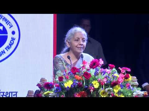 FM Smt. Nirmala Sitharaman’s address to students/faculty/alumni of IIFT, NID, NIFT, FDDI & IIP