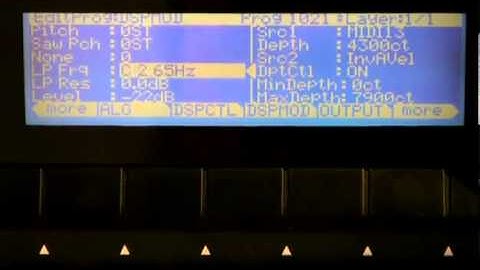 6 Kurzweil PC3 Series  Program Mode Editor Part 4