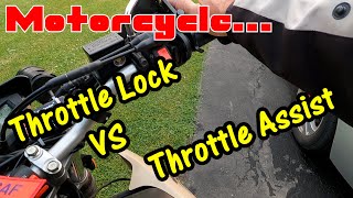 Motorcycle Throttle Lock VS Throttle Assist