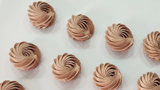the fastest stable CHOCOLATE cream with only 3 ingredients! Chocolate cream with mascarpone! screenshot 5