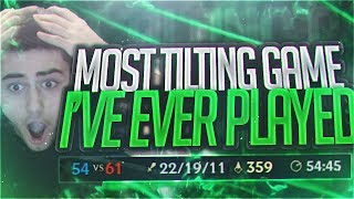 Yassuo | THE MOST TILTING GAME I'VE EVER PLAYED!!!