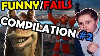 Star Wars Battlefront: Funny\/Fails Compilation #2