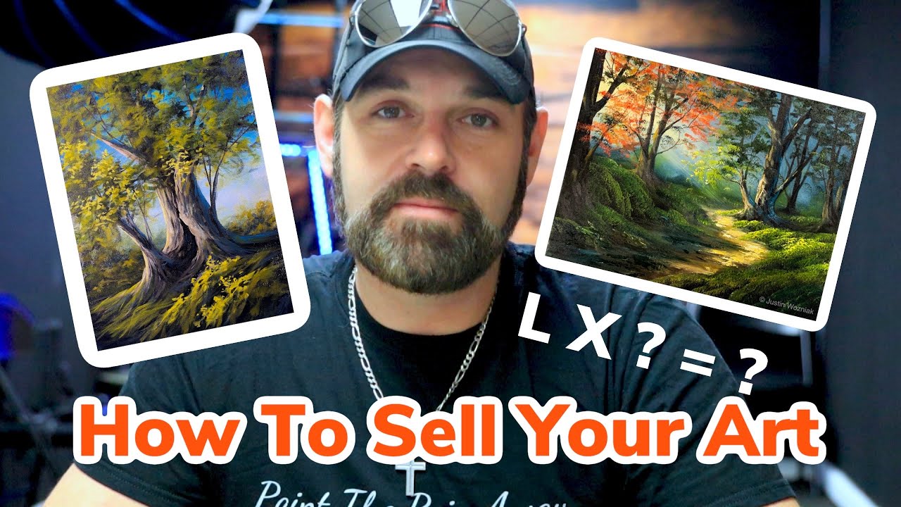 How To Price Your Art To Sell In 7 Minutes | Explained | Paintings By Justin