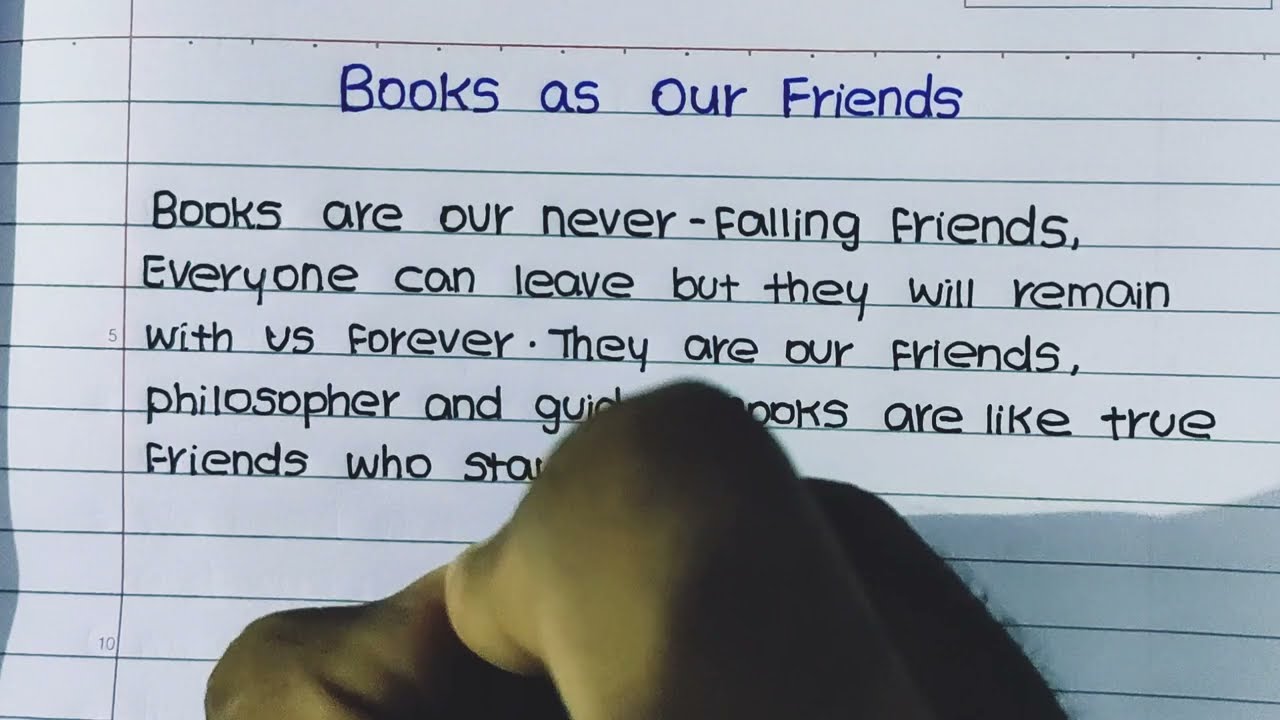 books are our best friend essay