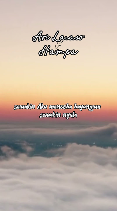 Kupejamkan mata ini mencoba tuk melupakan #arilaso #hampa #viral #laguviral #musik2000an #feedshorts