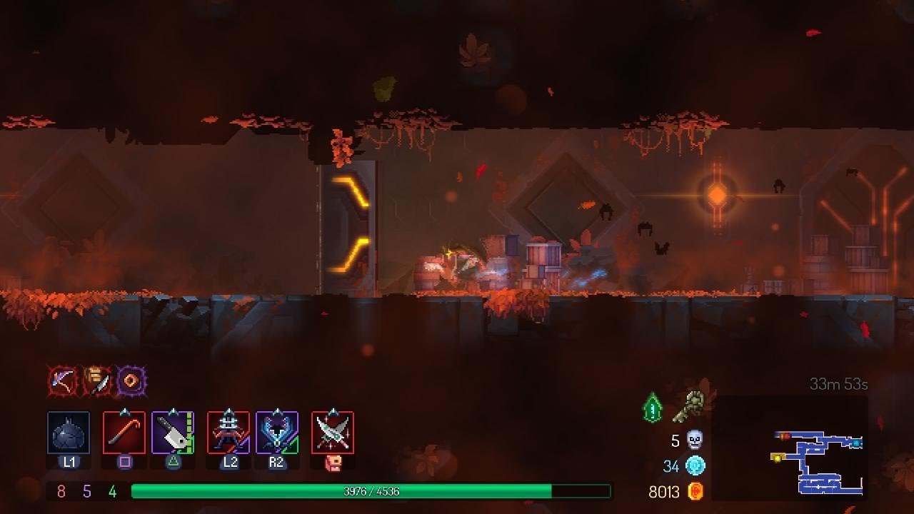 Dead Cells - Defiled Necropolis, Slumbering Sanctuary