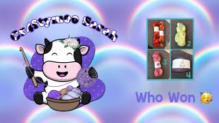 2024 No 38 Giveaway Winners 🥳
And the winners are ………….
Watch the video to find out if you are a winner and what you need to do 💜💜
48 entries, wow, thank you so so much 💜💜
@catmumcrafts
@myyarnycorner
S4r4hm00btinternet.com 2024 No 38 Giveaway Winners 🥳
