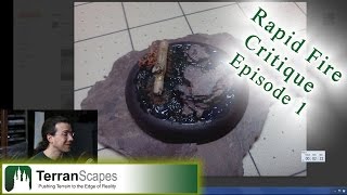 TerranScapes - Rapid Fire Critique #1
Support these videos - http://www.patreon.com/TerranScapes
Newsletter Mailing List - http://terranscapes.hosted.phplist.com/lists/
Information - http://terranscapes.com/index.php
Contact me: mike@terranscapes.com
Intro/Outro music: Army of Darkness by Phoenix Music –
http://www.youtube.com/user/PhoenixMusic10?feature=watch
This is the inaugural installement of the Rapid Fire Critique. If you want to have a piece of your terrain given a look over by me, you can find the email address at the end of the video. :) TerranScapes - Rapid Fire Critique #1