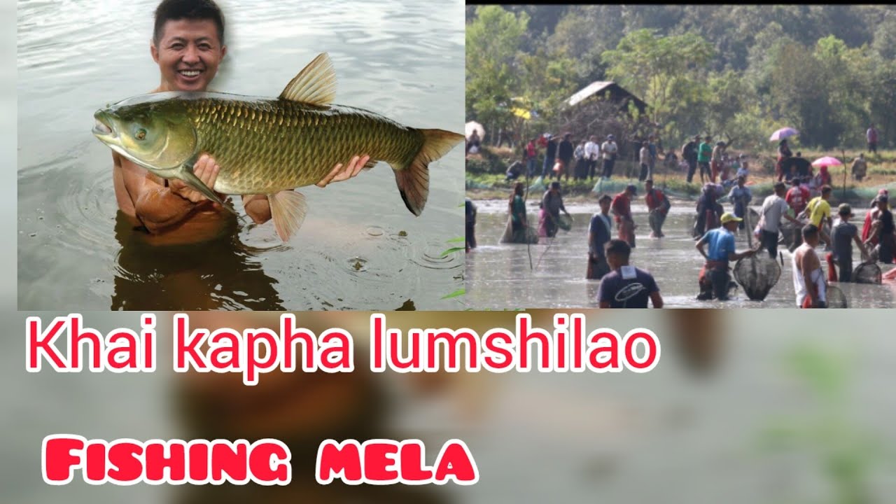 7 kg Grass Carp caught at Fishing Mela, Hungpung Ukhrul Manipur 1st Nov 2024