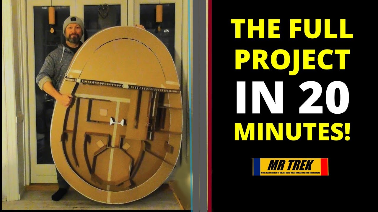 Building the WORLD'S BIGGEST STARSHIP ENTERPRISE MODEL!