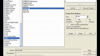 Working With Pick Walk In Maya