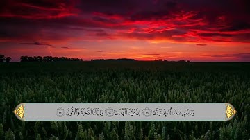 سورة الليل  بصوت الحاج علي احمد قمبر