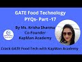 PYQs Series PYQs series for GATE food technology -Part 17 Microbial disease from food pathogens