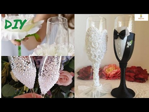 Video: How To Properly Decorate And Decorate Wedding Glasses