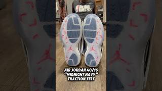 Air Jordan 4016 Midnight Navy Traction Test