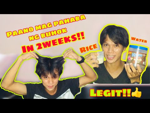 Paano mag pahaba ng Buhok in 2 weeks for men and women LEGIT!!..