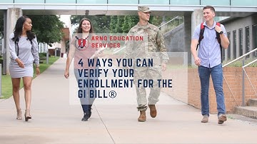 Four Ways to Verify Enrollment for the GI Bill®