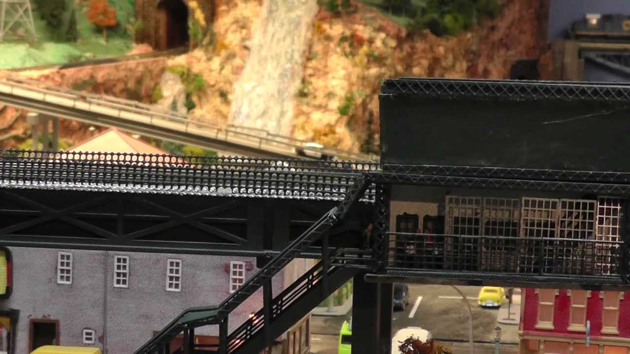 HO Train Layout Running Just For Fun (2D or 3D)