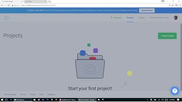 Places Moble App using Ionic Creator Free Version, Part 1 of 6. Create Project and Pages