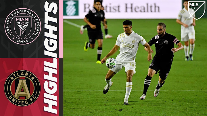 Inter Miami CF vs. Atlanta United FC | MLS Highlights | October 14, 2020