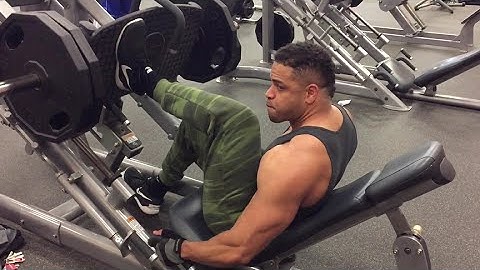 Bodybuilding Leg Workout @hodgetwins
