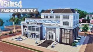 House of Couture | Fashion Industry (No CC) the Sims 4 | Stop Motion