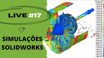 Solidworks Simulation & Elementos Finitos para iniciantes - Live #17