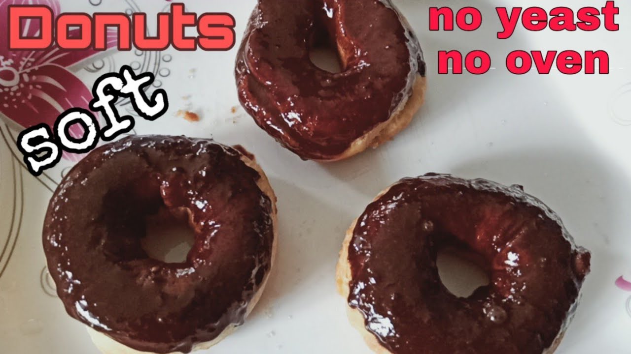 How to make donuts (soft) no yeast donuts no oven donuts donuts by