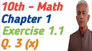 math 10 chapter 1 | exercise 1.1 q.3(x) @KhalidMehmood-sp2ql