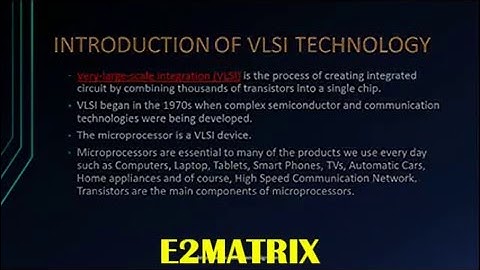 VLSI Project List