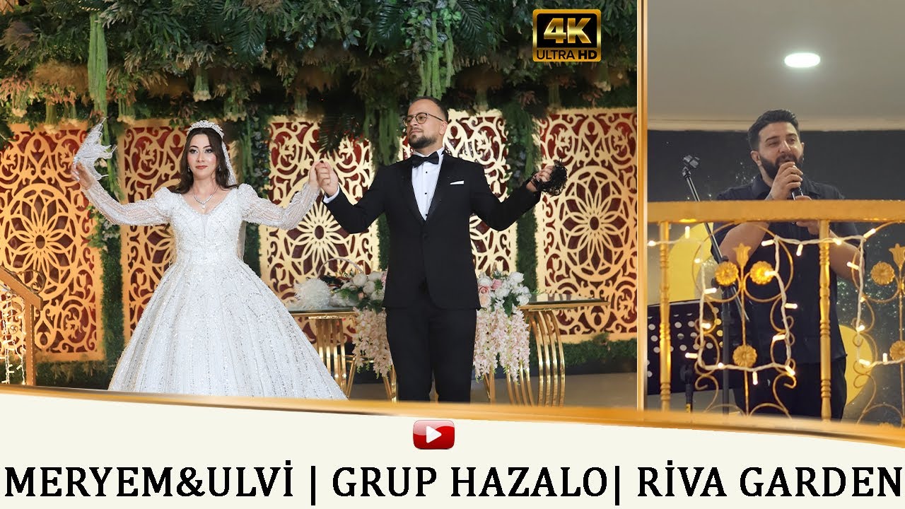 Meryem & Ulvi - Grup Hazalo Riva Düğün Salonu / Ahbap Prodüksiyon ( Giriş/Dans/Halay)