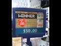 Claiming $50 Prize from Daily Keno Pick 3 - YouTube