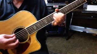 Alternate Tuning C#F#BF#BD - Key B Harmonic Minor