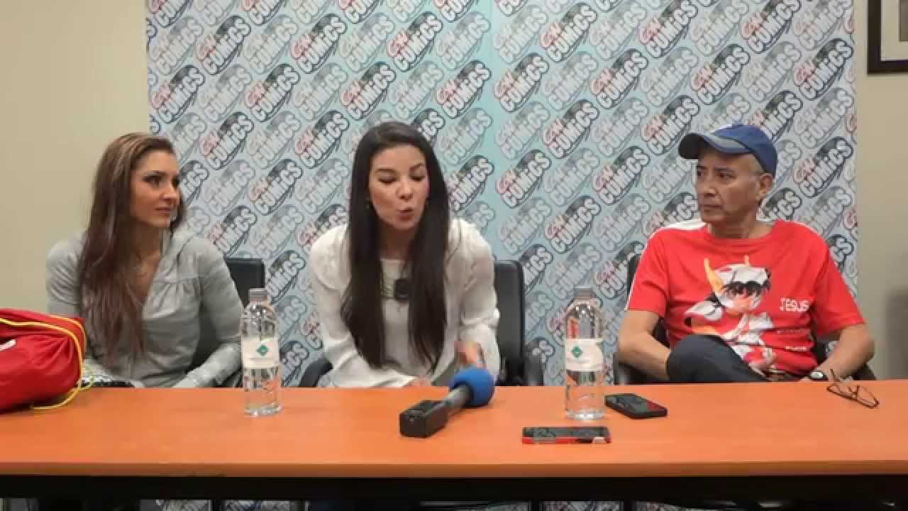 Rueda De Prensa - Romina Marroquin, Carmen Sarahí & Jesús Barrero - Concomics (13 - Dic - 2014)