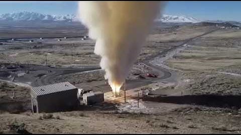 Launch Abort Motor Test for NASA’s Orion Spacecraft | 13 Dec 2018