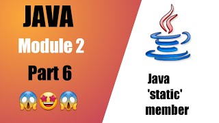 Java Tutorial in Hindi | Module 2 | Part 6 || Static Members #java #javatutorials #javacourse6