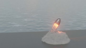 Blender Eevee Rocket Launch