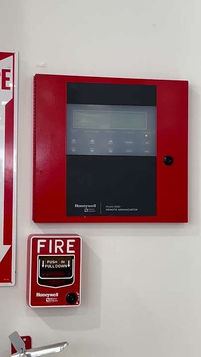 Silent knight/ Honeywell/system sensor fire alarm system