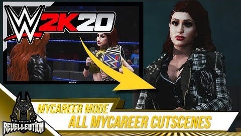 WWE 2K20: All MyCareer Mode Cutscenes #WWE2K20 #MyCareer
