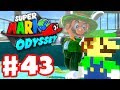 Super Mario Odyssey - Gameplay Walkthrough Part 43 - New Outfit! 3 New Hint Arts! (Nintendo Switch)