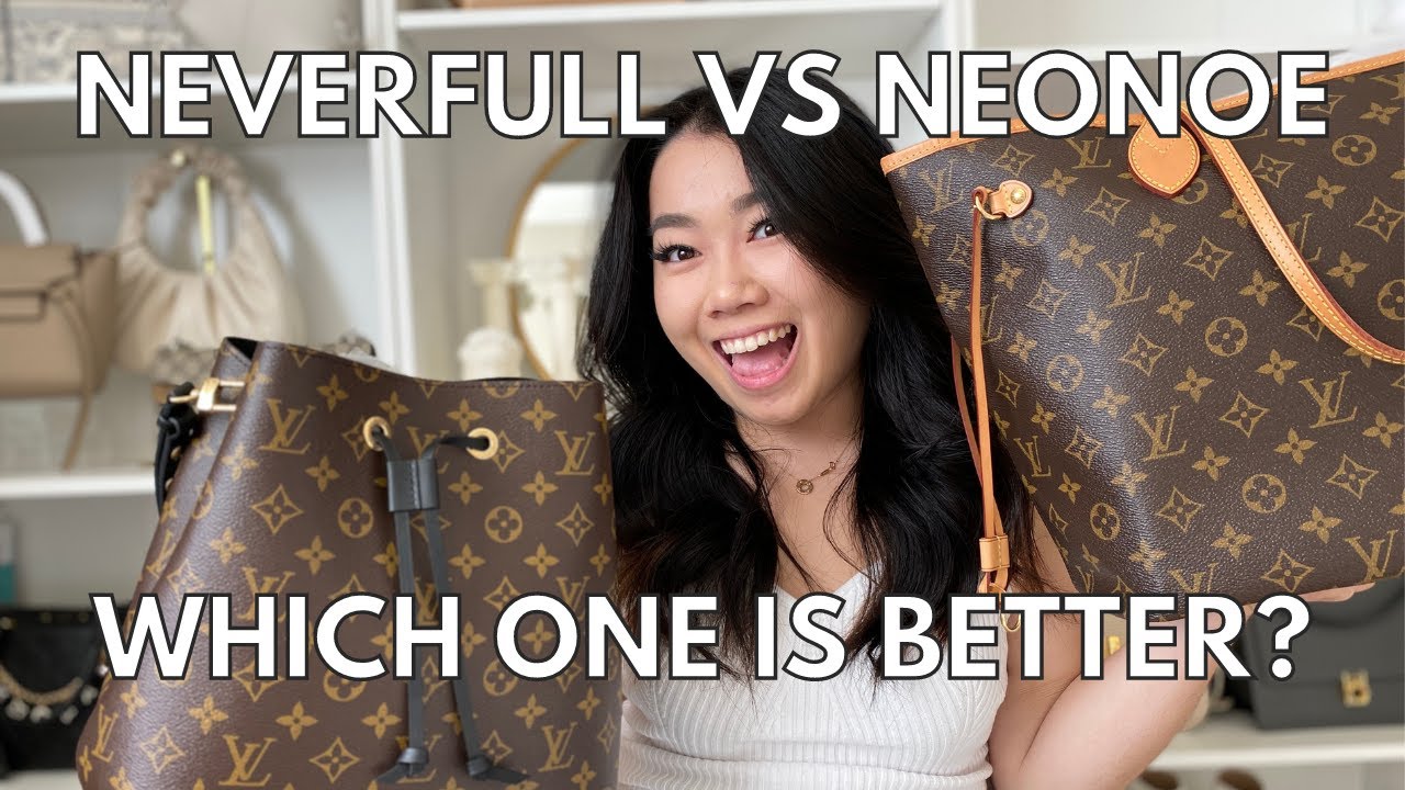 Louis Vuitton Neonoe Comparison Authentic vs Dhgate Replica 