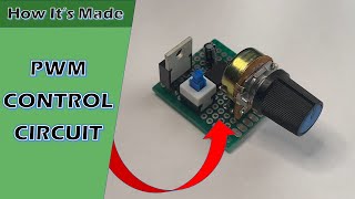 LED Dimmer Circuit (PWM Control) with 555 Timer