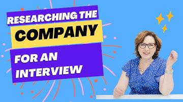 How to Research the Company Before an Interview