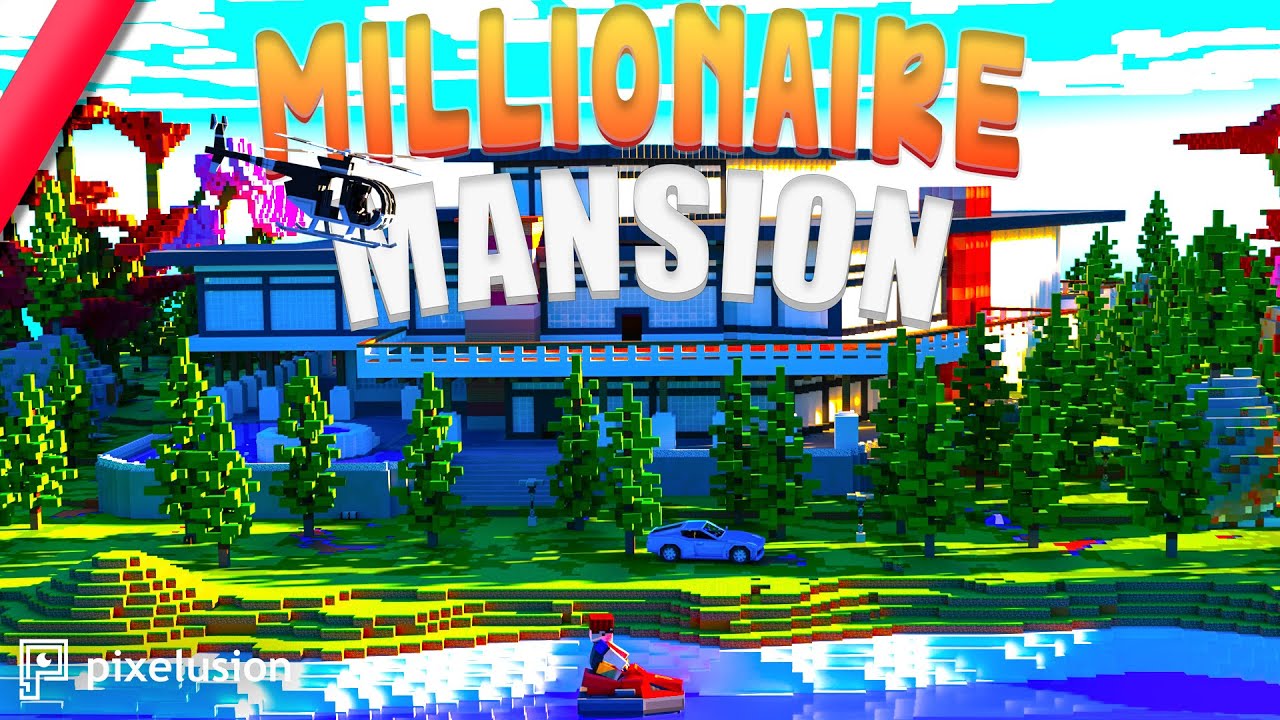 Millionaire Mountain Mansion in Minecraft Marketplace