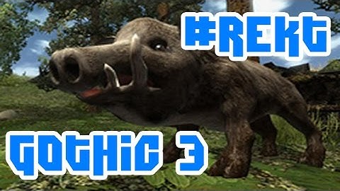 Gothic 3 - Amazing Combat Example