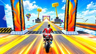 🏍️ Impossible Bike Stunts 😱 Crazy Mega Ramp Motorcycle Racing Game! 🔥 | Bike Racing Gameplay #2026 screenshot 5