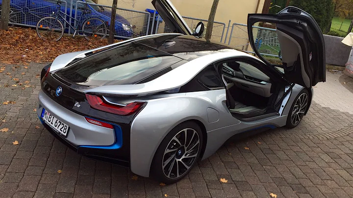 BMW i8 inside outside exhaust note active sound comparison and flyby 4K