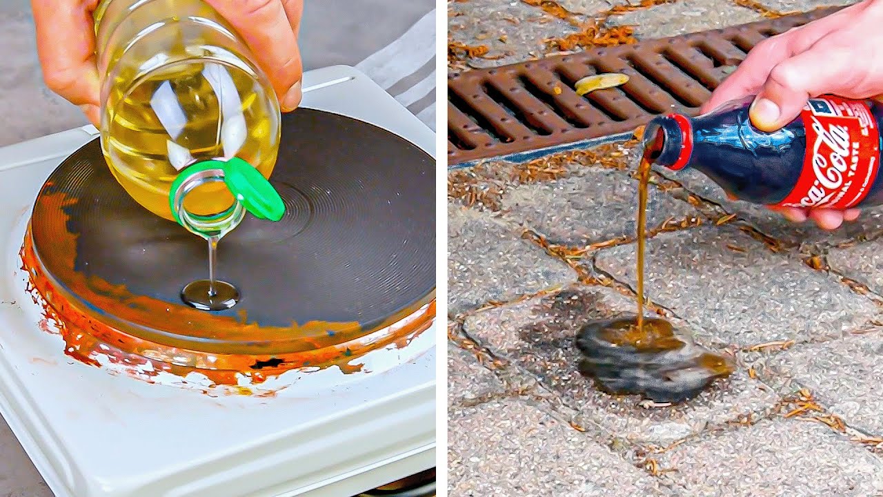 20 UNUSUAL AND EASY CLEANING HACKS TO MAKE YOUR HOUSE SPARKLE 